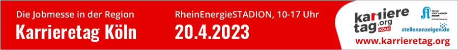 Karrieretag Köln, 20.04.2023, RheinEnergieSTADION